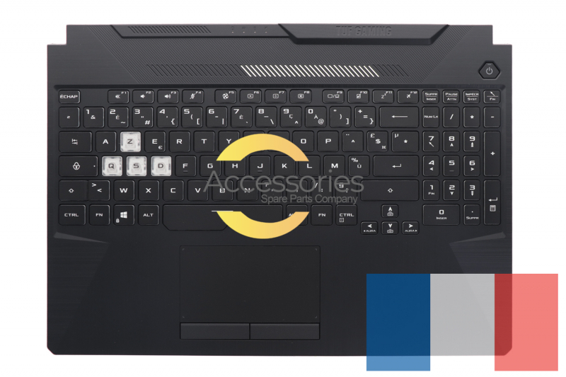 Clavier français noir rétroéclairé Asus