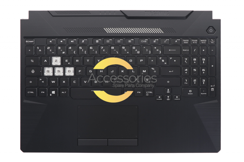 Clavier français noir rétroéclairé Asus