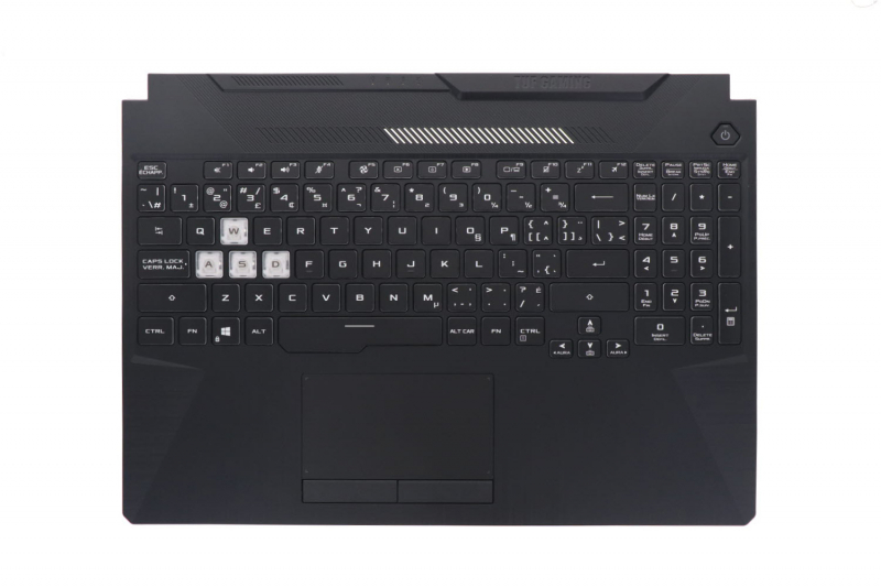 Clavier Asus série TUF Gaming rétroéclairé canadien