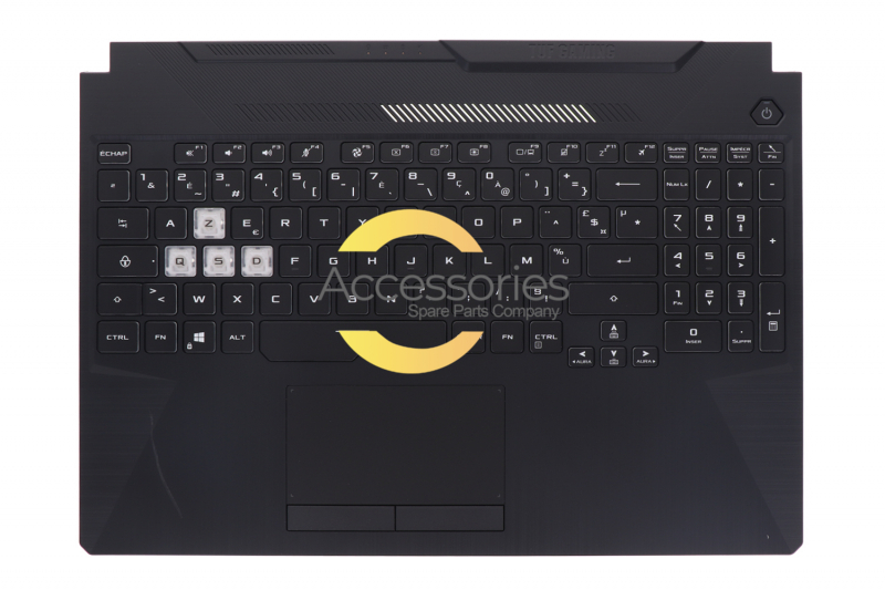 Clavier français noir rétroéclairé Asus