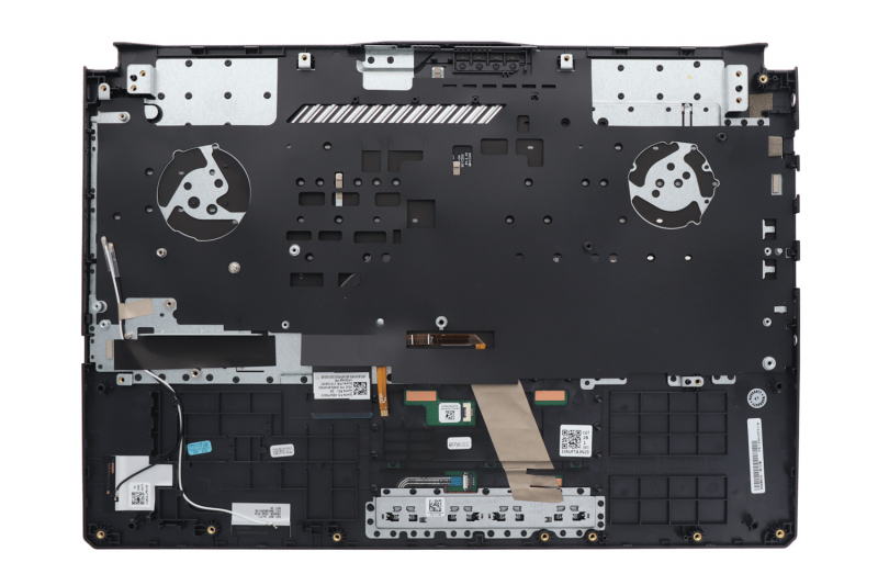 Clavier noir rétroéclairé TUF Gaming Asus - Lettres blanches