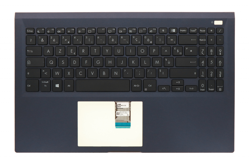 Clavier noir français - Asus ExpertBook B1