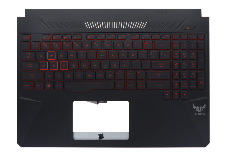 Clavier noir rétroéclairé US QWERTY Asus TUF Gaming