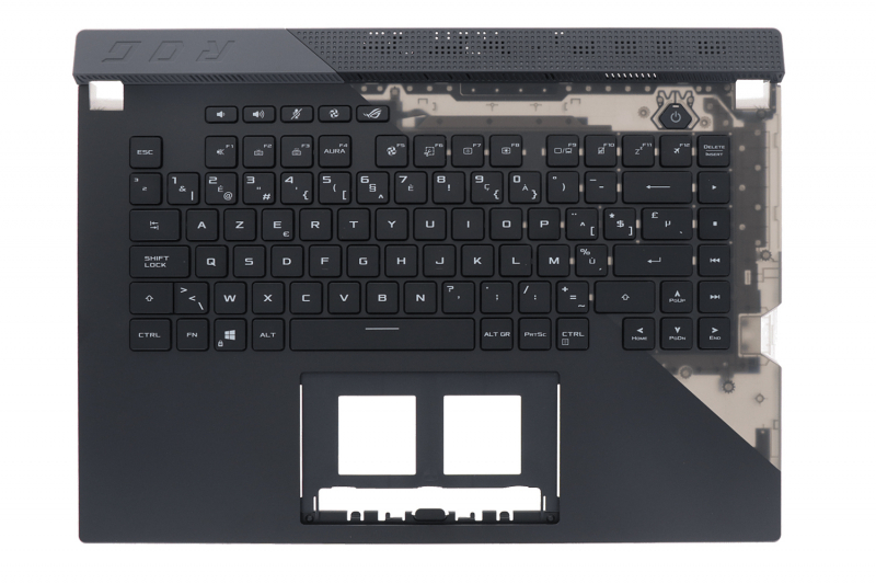 Clavier belge rétroéclairé Asus ROG Strix noir