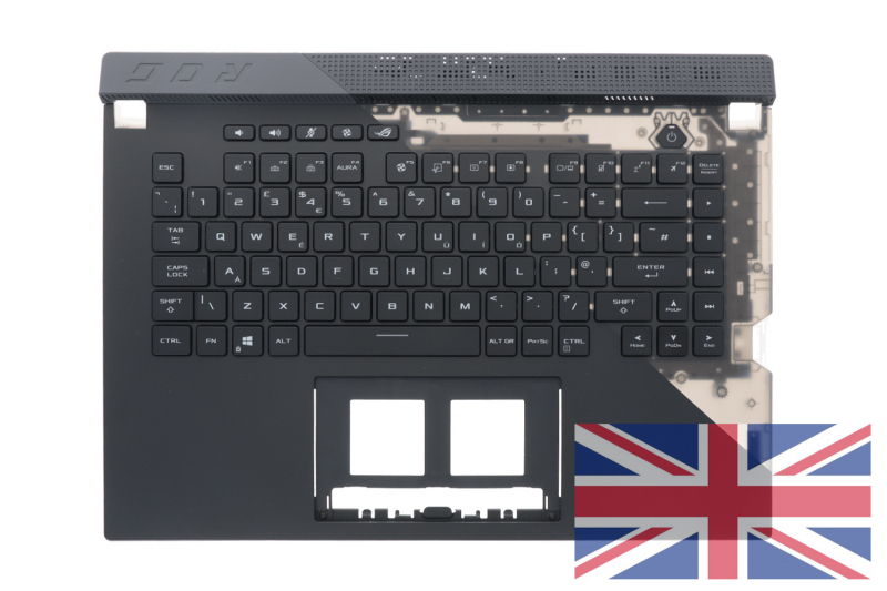 Clavier Asus anglais rétroéclairé ROG Strix SCAR 15