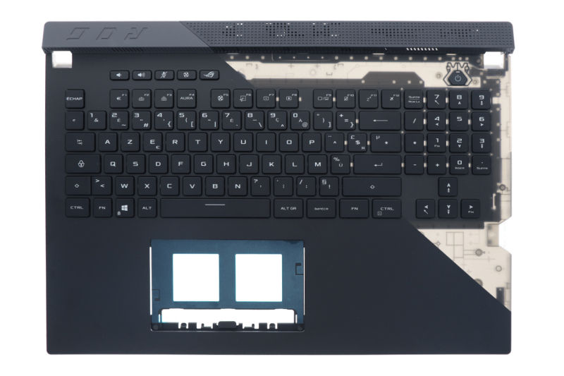 Clavier noir de rechange rétroéclairé ROG Strix Scar Asus