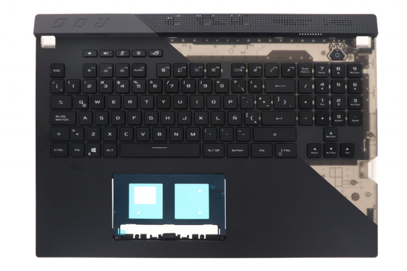 Clavier noir Asus ROG Strix latino américain rétroéclairé
