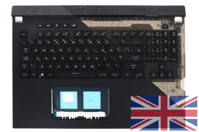 Clavier Asus anglais ROG Strix Scar 17 QWERTY