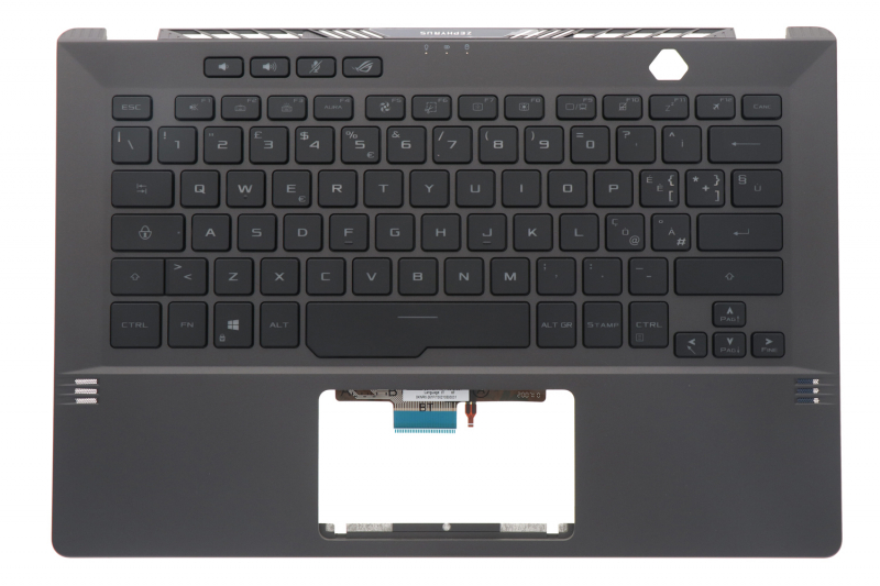 Clavier italien rétroéclairé ROG Zephyrus gris