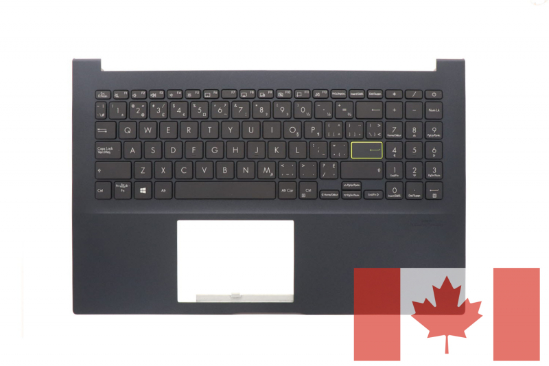 Clavier Asus Vivobook 15 noir canadien