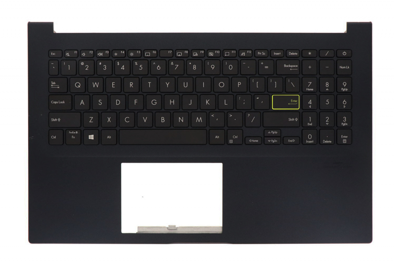 Clavier Asus américain VivoBook QWERTY noir