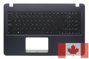 Clavier Asus VivoBook 15 QWERTY gris canadien