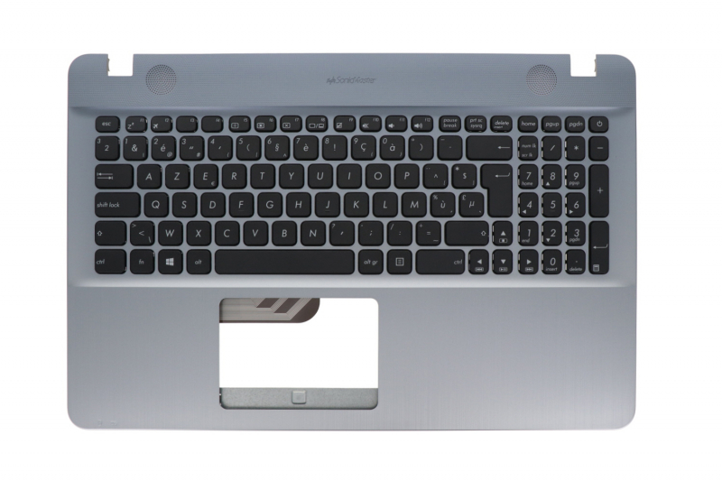 Clavier belge de rechange argenté Asus officiel