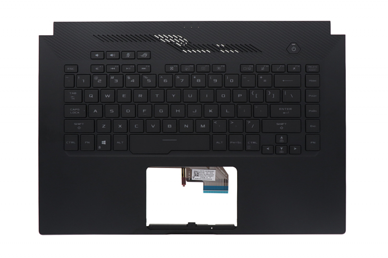 Clavier noir rétroéclairé américain Asus ROG Zephyrus