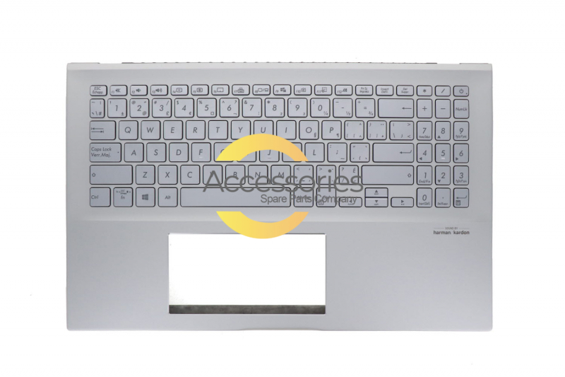 Clavier argenté rétroéclairé canadien VivoBook Asus