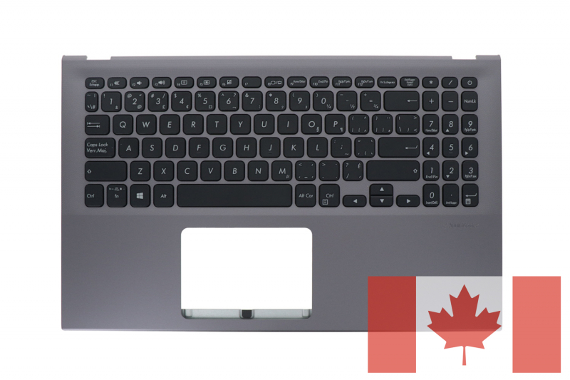 Clavier canadien gris Asus VivoBook 15
