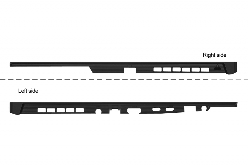 Clavier noir rétroéclairé américain TUF Gaming F17