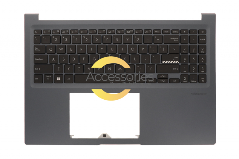 Clavier gris rétroéclairé américain Asus Vivobook 