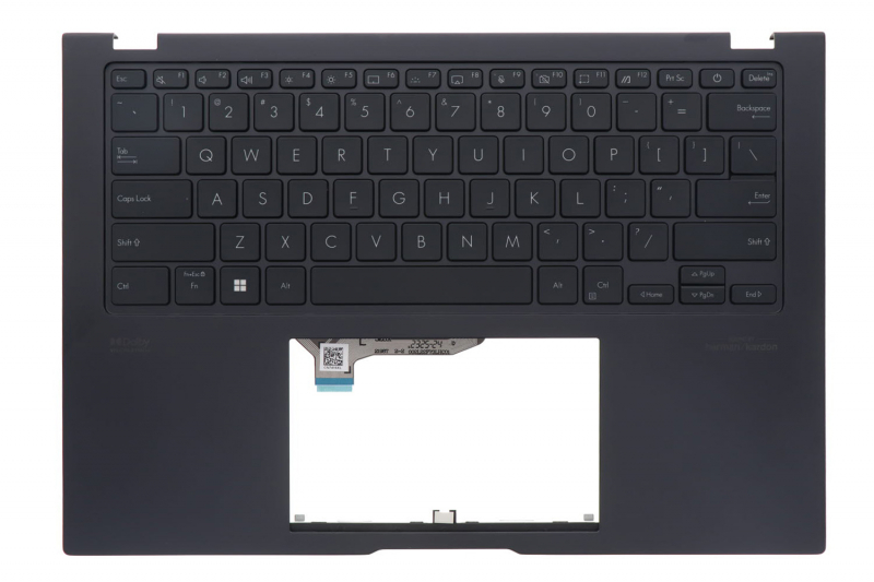 Clavier noir rétroéclairé américain Asus ZenBook Pro 14 neuf
