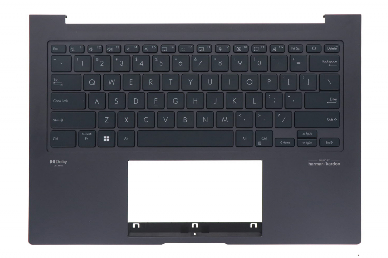 Clavier gris rétroéclairé américain Zenbook 14X OLED Asus
