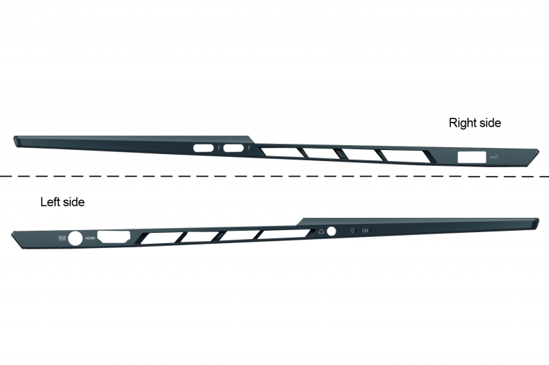 Clavier bleu rétroéclairé américain Asus ZenBook Pro Duo 15