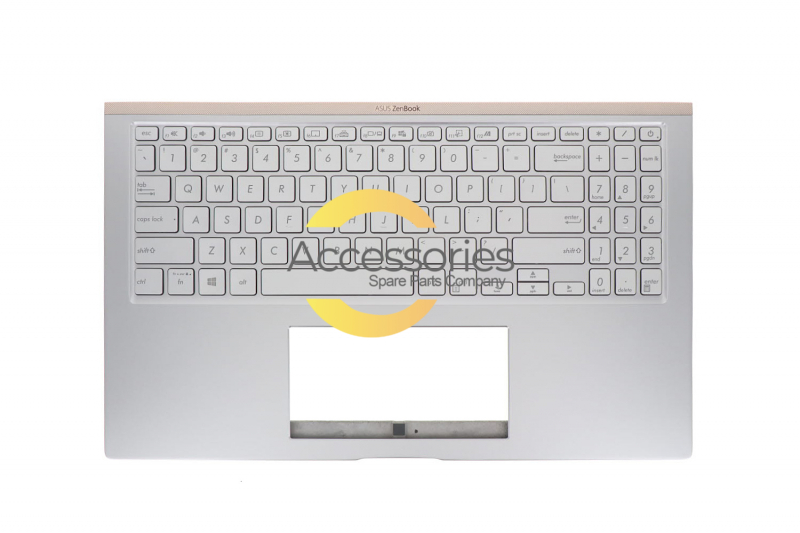 Clavier argenté rétroéclairé américain Zenbook Asus