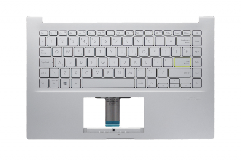 Clavier anglais QWERTY Asus argent officiel
