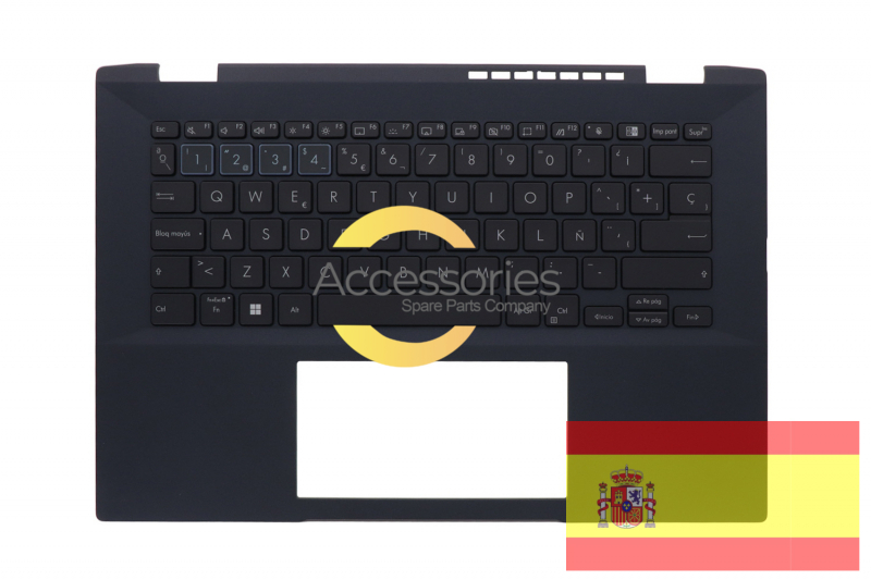 Asus ExpertBook Black Backlit Spanish Keyboard