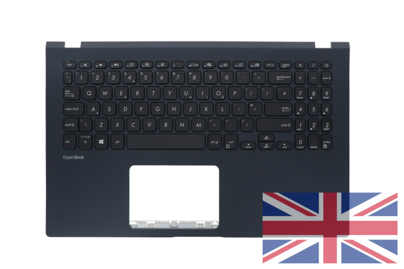 Clavier Asus noir anglais QWERTY laptop