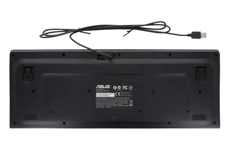 Clavier filaire noir anglais Tour Asus