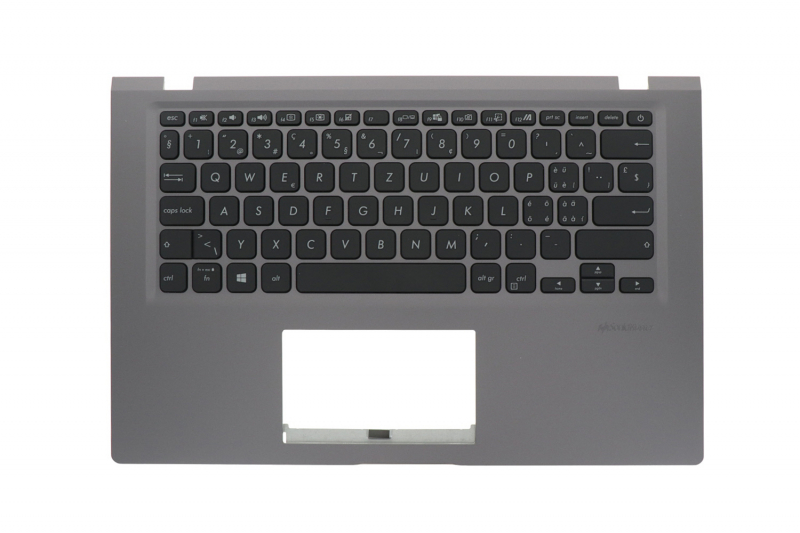 Clavier Asus gris QWERTZ suisse authentique