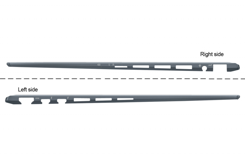 Clavier suisse gris Asus ZenBook QWERTZ rétroéclairé