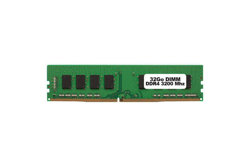 RAM DIMM 32 Go DDR4 3200 Mhz Barrette mémoire DIMM 32 Go DDR4 3200 Mhz