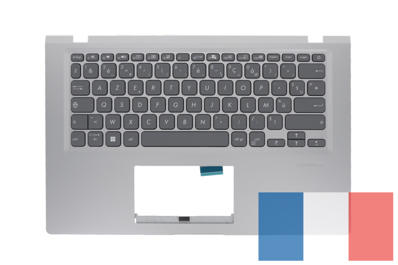Clavier argenté Vivobook Asus