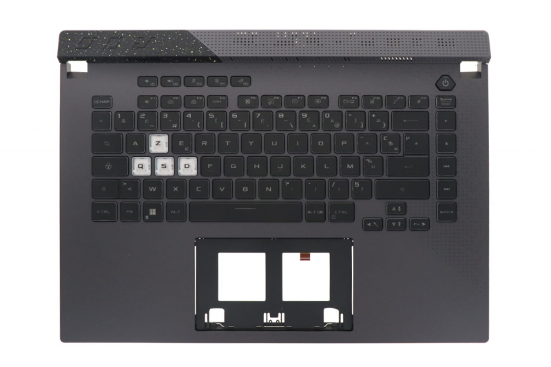 Clavier gris rétroéclairé ROG Strix Asus - Modèle Officiel