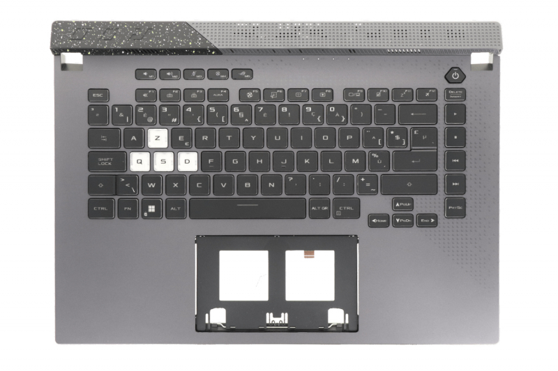Clavier belge ROG Strix G15 gris rétroéclairé