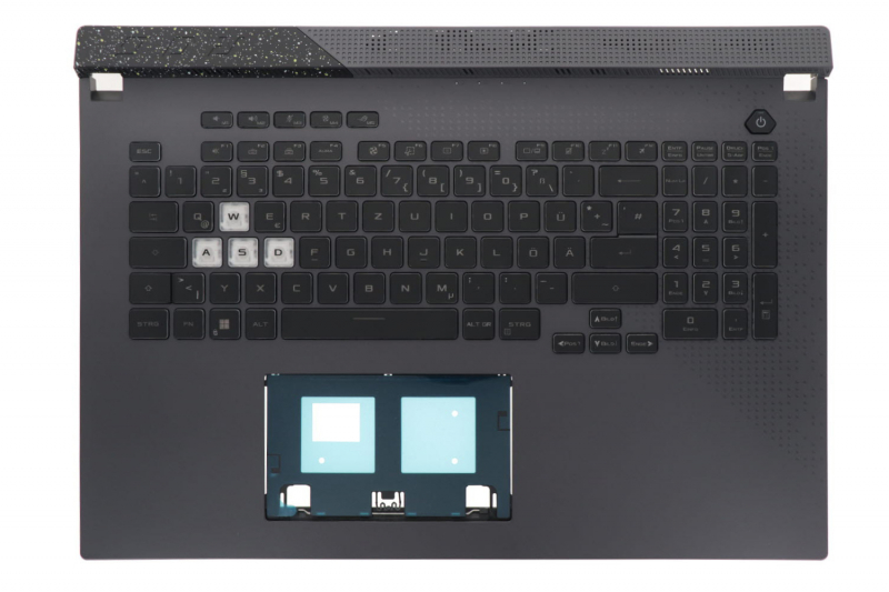 Clavier allemand Asus ROG Strix G17 rétroéclairé