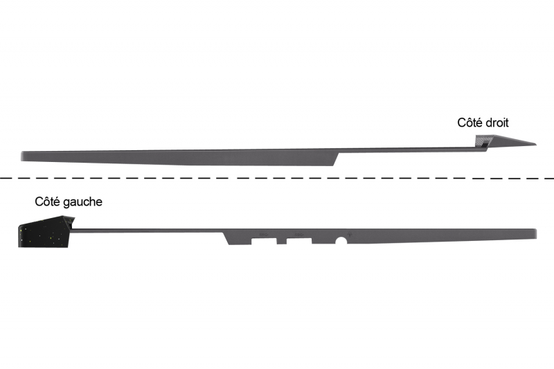 Clavier gris rétroéclairé Asus de rechange