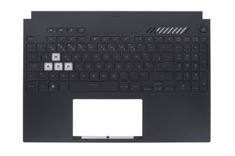 Clavier noir portugais rétroéclairé TUF Gaming Asus