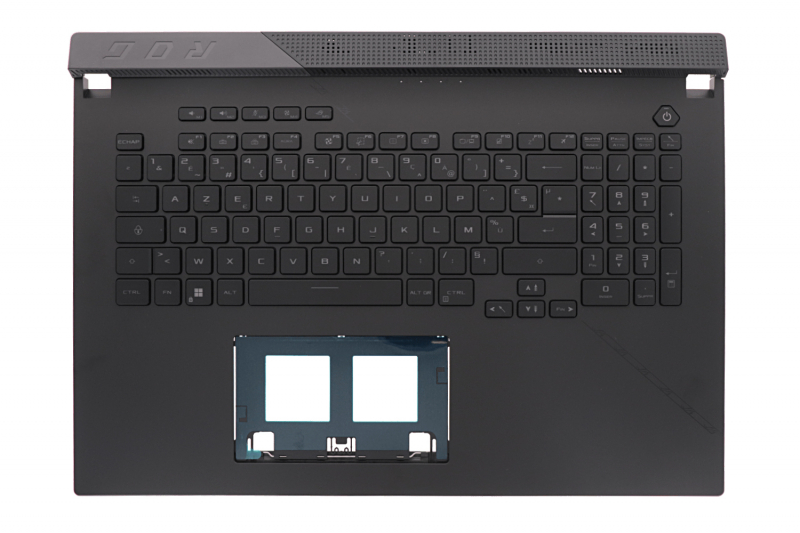 Clavier noir rétroéclairé Asus français - Modèle Officiel