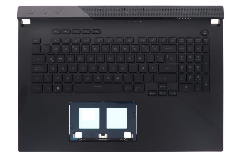 Clavier ROG Strix Scar 17 noir QWERTY backlight officiel