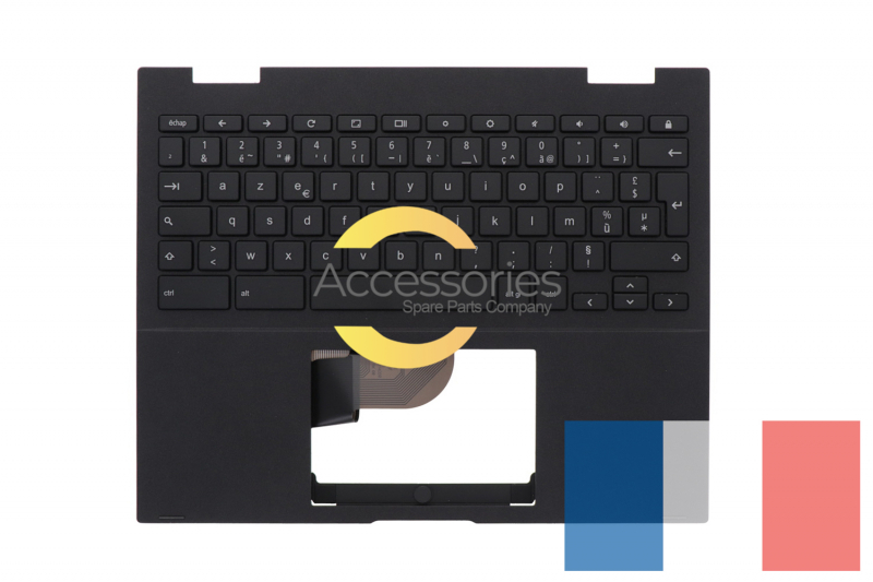 Clavier noir Chromebook Flip CM3 Asus