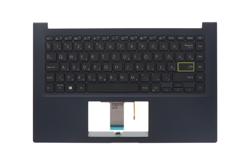 Clavier bleu rétroéclairé hongrois VivoBook Asus