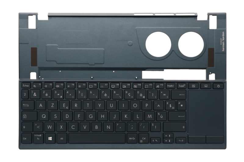 Clavier bleu rétroéclairé ZenBook Duo 14 Asus