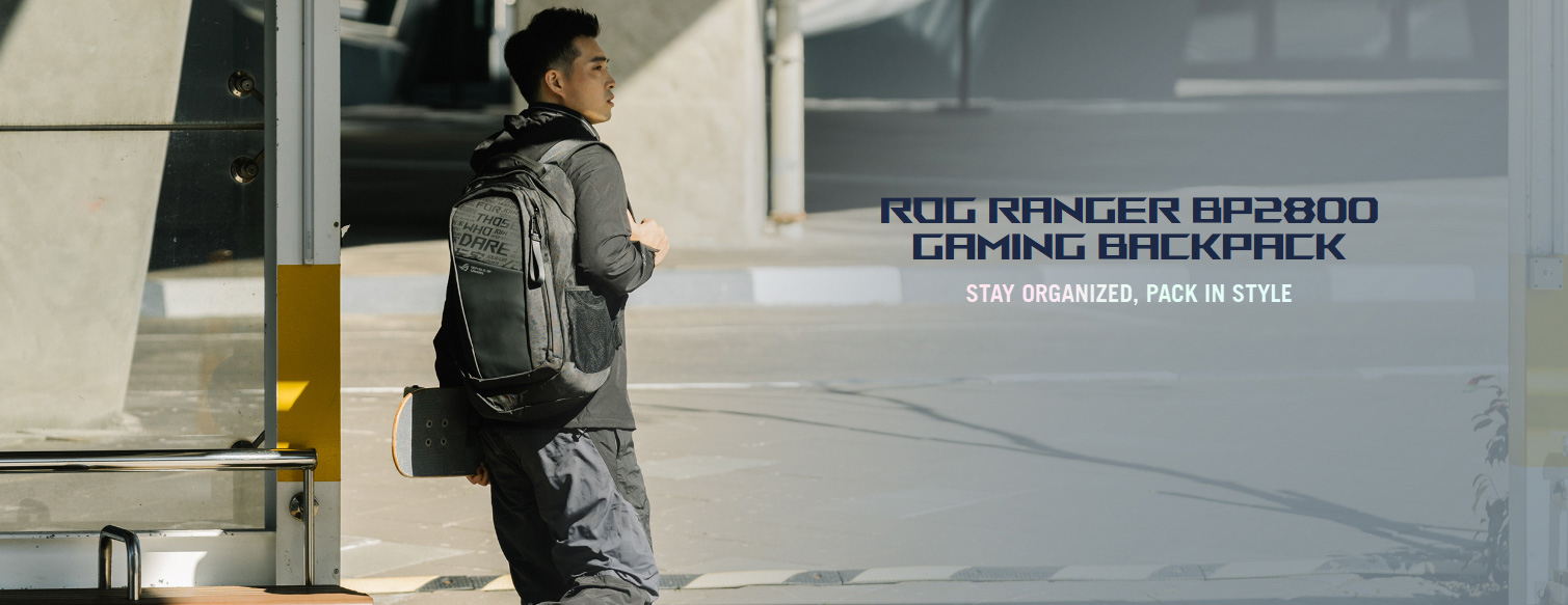 Sac à dos ROG Ranger BP2800 – L'alliance parfaite entre style, confort et robustesse