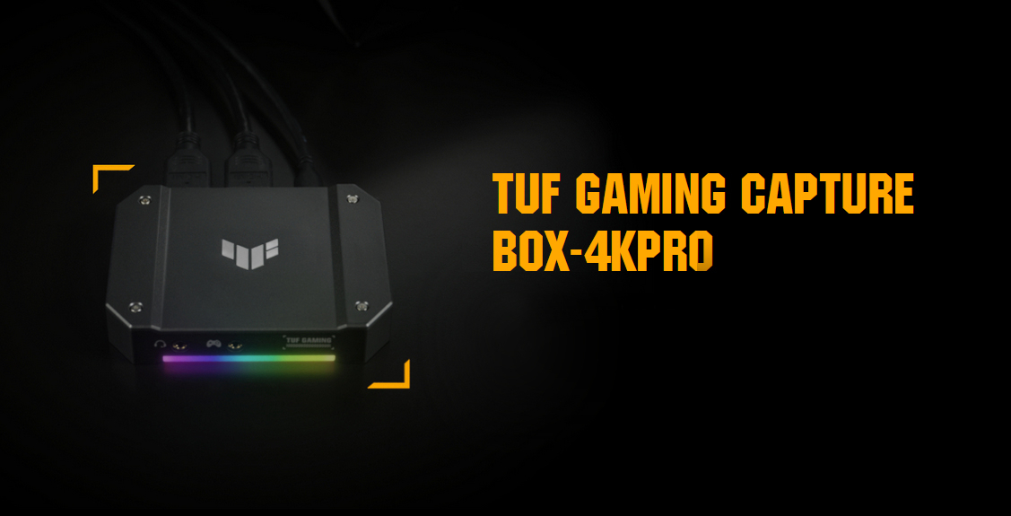 Boîtier d'acquisition TUF Capture Box 4K Pro