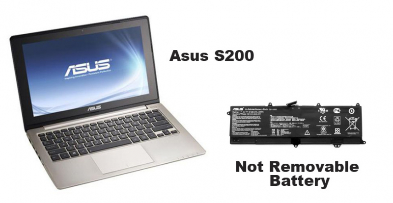 Ordinateurs portables ASUS sans batterie amovible