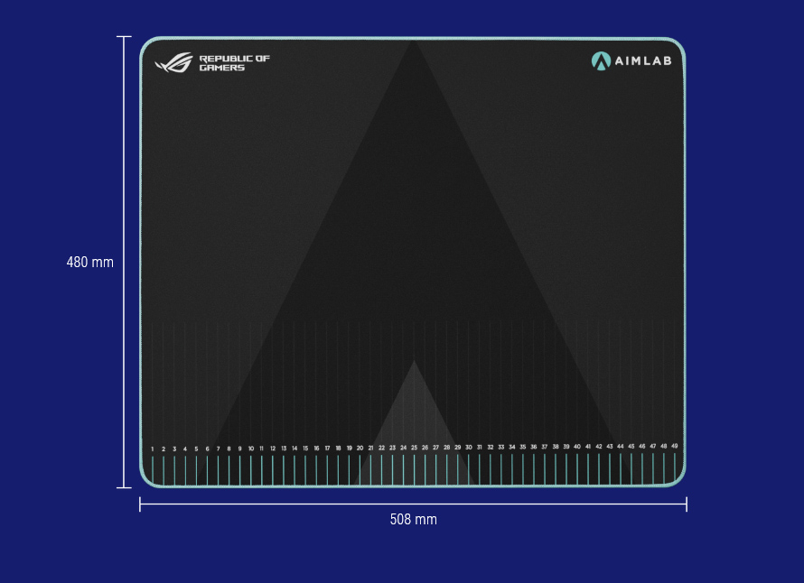 Tapis de souris ROG HONE ACE AIM Lab Edition