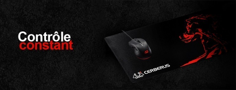 Tapis de souris ROG Cerberus XXL Red