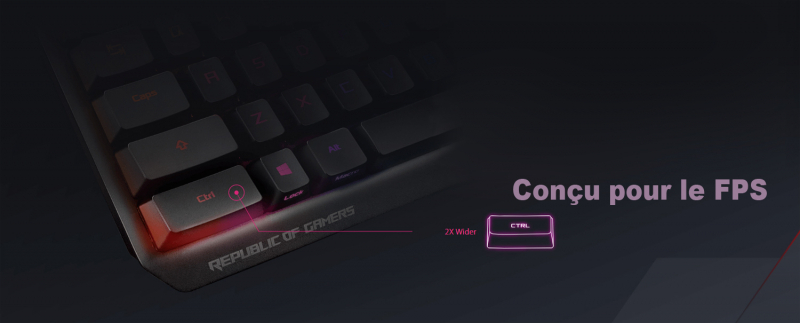 Asus ROG Strix Scope RX PBT QWERTY US